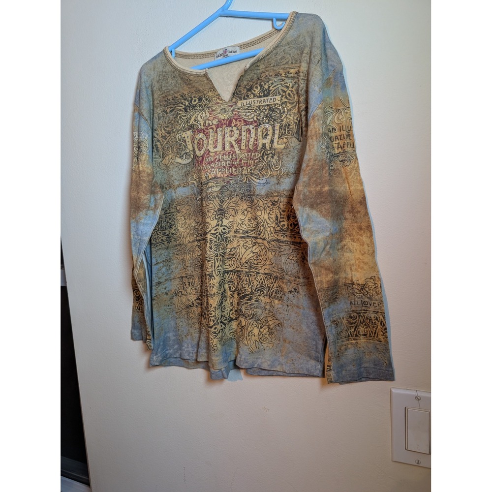 Skinny Minnie Top Womens M Black Rider Starlite Rodeo Jeweled Logo